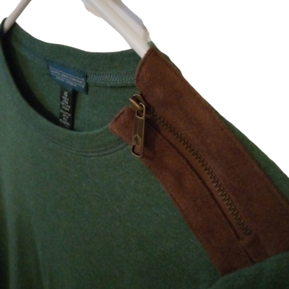 Ralph Lauren Jeans Co. Equestrian Style Top with Zipper Shoulder Elbow Pads XS - Picture 2 of 12